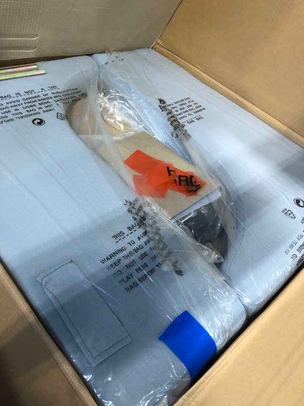 Photo 1 of ***ONLY ONE***
KISLOT Upholstered Dining Chairs with Casters Easy Assembly Side Deskchair with Rollers for Diningroom, Living Room, Khaki, 4 Box