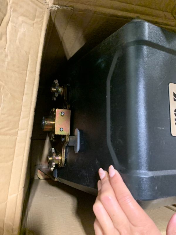 Photo 1 of CO-Z Upgraded 3300lb Sliding Gate Opener, 550W Automatic Gate Opener with Safety Sensor for Doors up to 40ft, Chain Driven Driveway Gate Opening System, Complete Gate Opener Kit with Remote Control