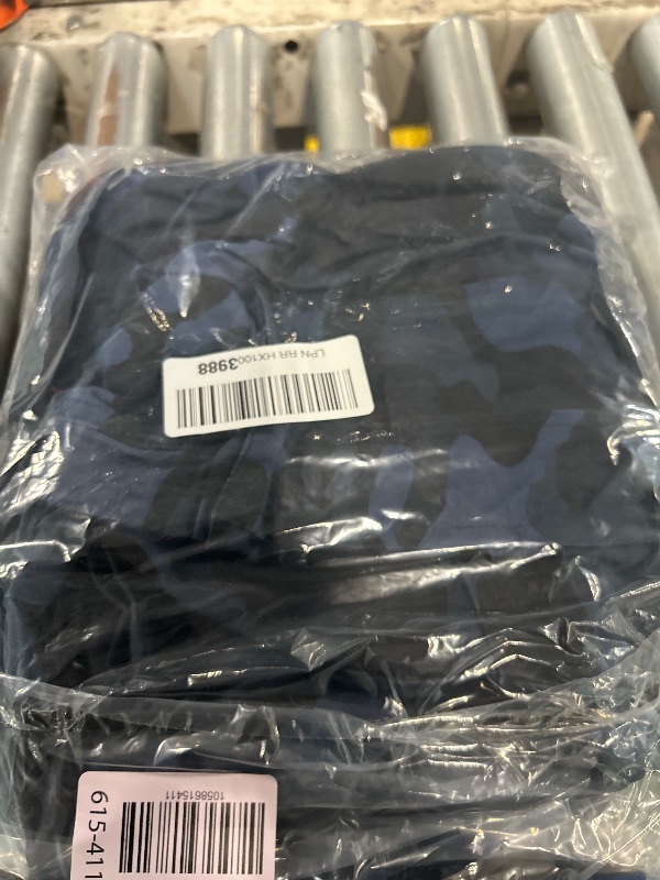 Photo 1 of **Damaged Zipper***BOJIN Men's Cargo Pants Casual Military Army Camo Relaxed Fit Cotton Combat Camouflage Cargo Work Pants with 8 Pockets - CK031 Camo Blue 36