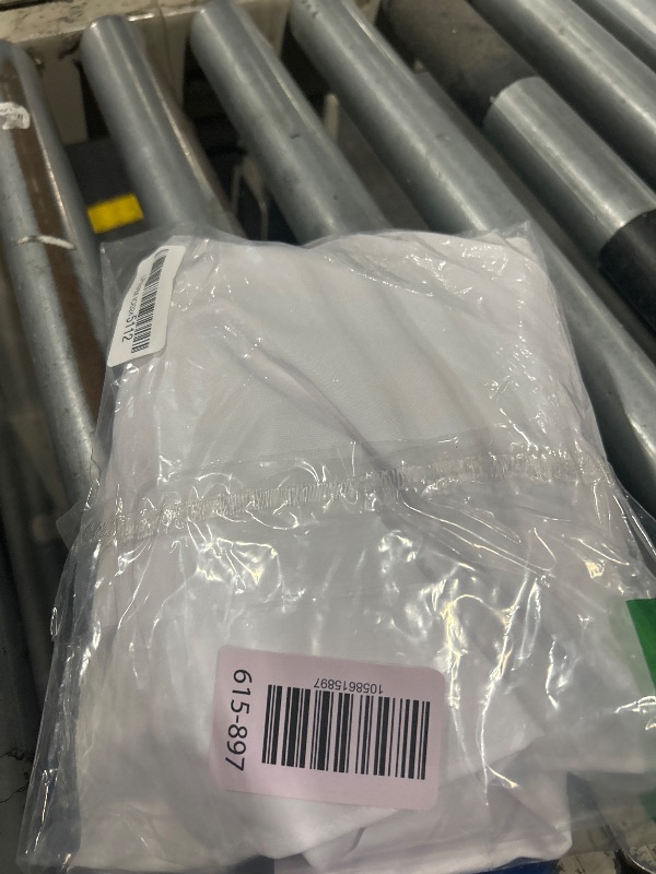 Photo 1 of *** SIMILAR IMAGE UNKNOWN SIZE OR MODEL SIZE M****J.VER Womens Dress Shirts Long Sleeve Button Down Shirt Wrinkle-Free Business Casual Blouse Office Work Tops White Medium