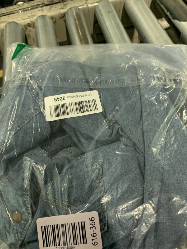 Photo 1 of *** UNKNOWN  SIZE**Iconic Denim Regular Fit Snap Shirt