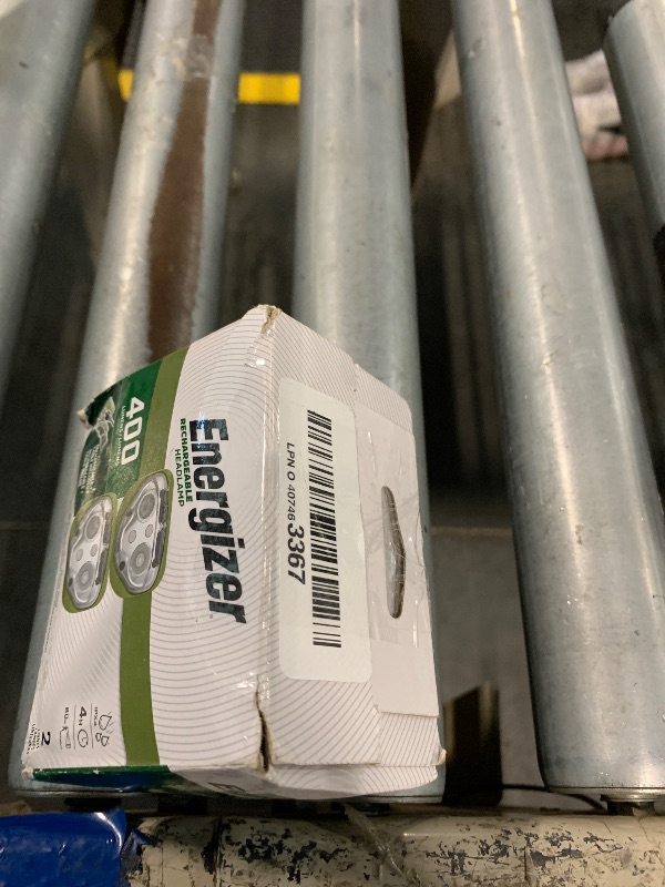 Photo 1 of ***MISSING ONE PEICE***Energizer Rechargeable LED Headlamp, IPX4 Water Resistant, High-Powered Bright LED, Multiple Light Modes, Best Headlight for Camping, Running, Outdoors, Emergency Light, USB Included