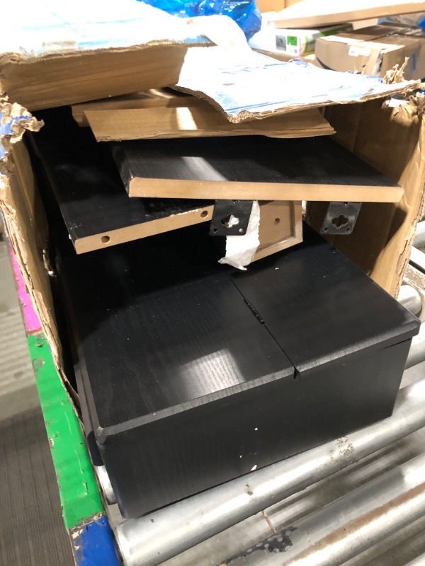 Photo 1 of ****MAJOR DAMAGE AND MISSING PARTS, FOR PARTS ONLY, SALE FINAL**** WENCAI 88 Key Electric Piano Velocity-Sensitive Keyboard, 88 Keys Home Upright Digital Pianos, Wooden Electronic Piano for Beginner Adult with 3 Pedals, Supports USB-MIDI/Wireless Connect,