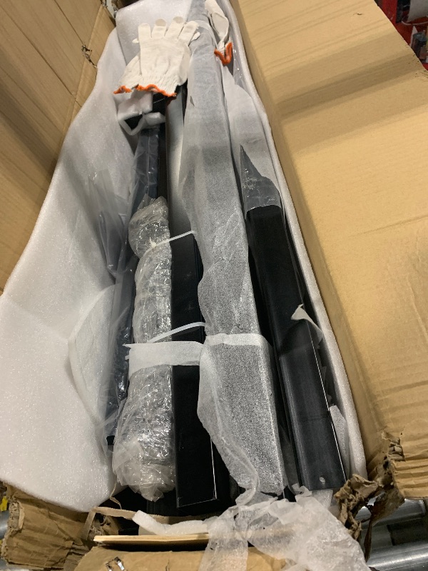 Photo 1 of **frame only, no roof**GarveeLife 12x20 FT Metal Carport, Reinforced Frame and Steel Roof for All-Weather Use, Permanent Shelter for Bass Boats, Full-Sized Pickup Trucks, and Tractors