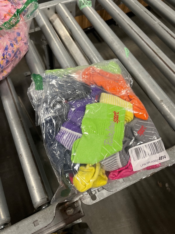 Photo 1 of 12 pairs of Colorful SPORT Athletic Socks: Running, Fitness, Breathing Cotton M