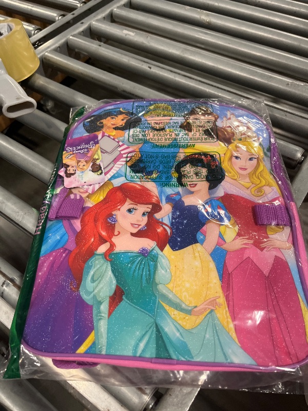 Photo 1 of Disney Princess Backpack with Lunch Box for Girls ~ 5 Pc Bundle With Deluxe 16" Princess School Bag, Lunch Bag, Water Bottle, and More (Disney Princess School Supplies)
