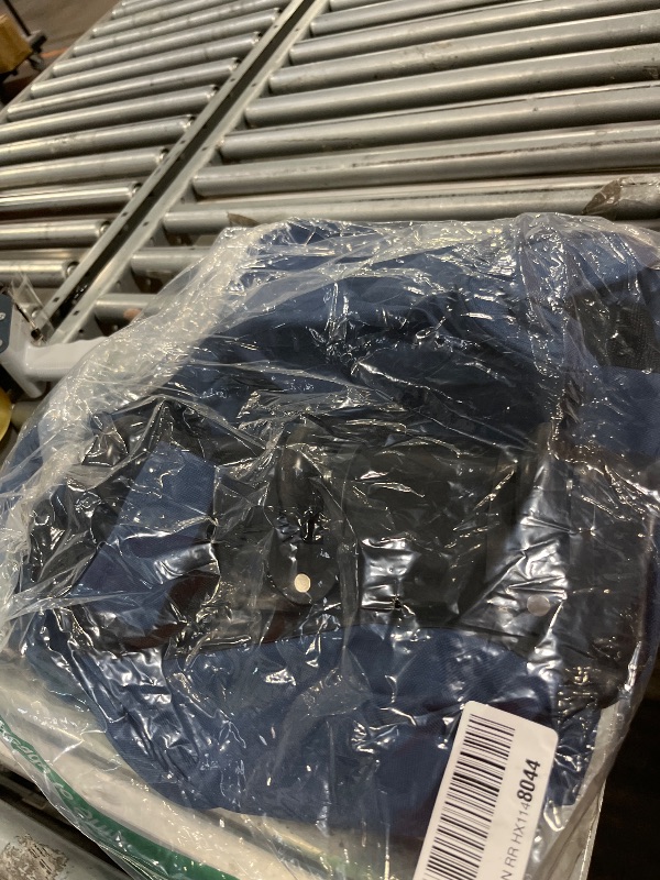 Photo 1 of Finnhomy 120L Foldable Rolling Duffel Bag with 3 Wheels, Light Weight Travel Duffel bag with Large Loading Capacity, 32 inch Rolling Duffel bag with Shoulder Strap for Travel Camping Sports, Navy Blue