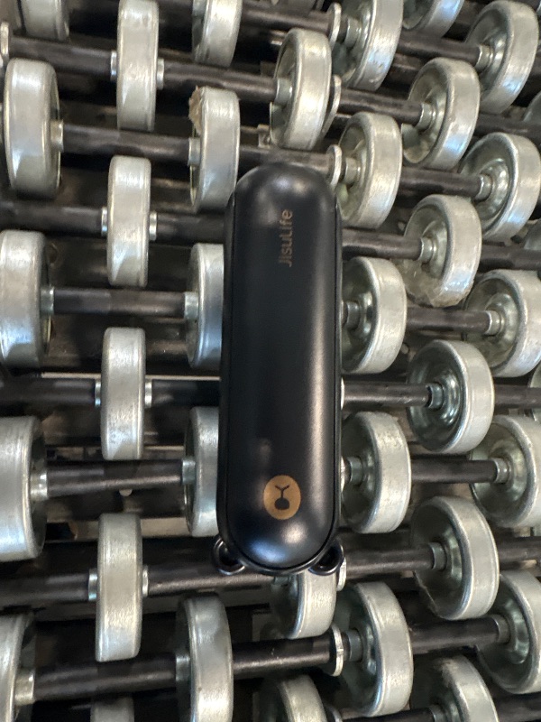 Photo 1 of **MISSING CHARGER***JISULIFE Handheld Fan with 4500 mAh Powerbank Max 37 Hours Runtime, Pocket Portable Battery Operated or USB Powered Folding Personal Fan, 3 Speeds, Gifts for Women Men Kids Gift for Festival-Black