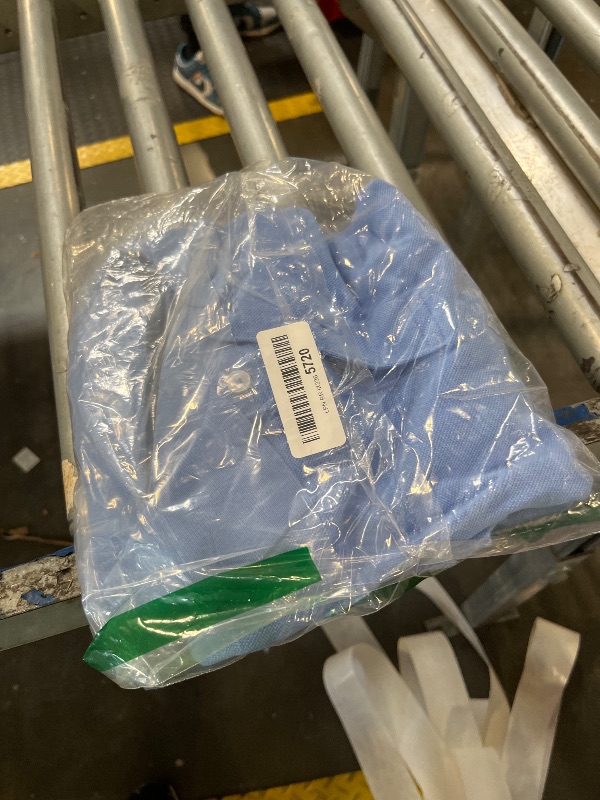 Photo 1 of Amazon Essentials Men's Regular-Fit Cotton Pique Polo Shirt (Available in Big & Tall), French Blue, X-Small