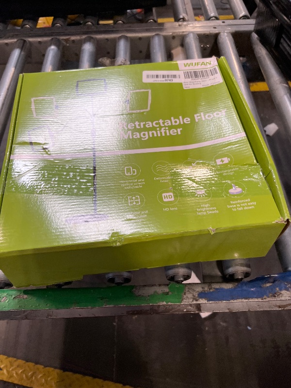 Photo 1 of * lens is plastic disorder view *Hands-Free Floor Magnifying Glass with Light and Stand 48-LEDs Lighted Magnifying Lamp with 360° Flexible Gooseneck for Reading Crafts Close Work