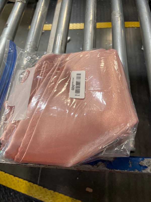 Photo 1 of VACVELT 6 Pack Satin Table Runners - 12 x 72 Inches Long, Rose Gold Table Runners for Wedding, Birthday Party, Banquet, Graduation, Engagements