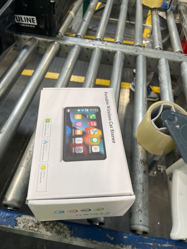 Photo 1 of ?Hieha? 2025 Wireless Portable Carplay and Android Auto, Carplay Screen for Car with Mirror Link/AUX/FM,7" Touchscreen Bluetooth 5.0, Marine Stereos for All Vehicles