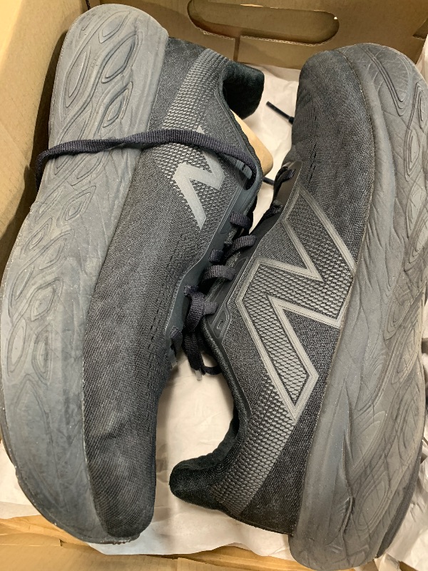 Photo 1 of (see all images) New Balance Women's Fresh Foam X 1080 V14 Running Shoe, Black/Black Metallic/Phantom, 10