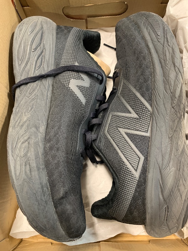 Photo 1 of (see all images) New Balance Women's Fresh Foam X 1080 V14 Running Shoe, Black/Black Metallic/Phantom, 10