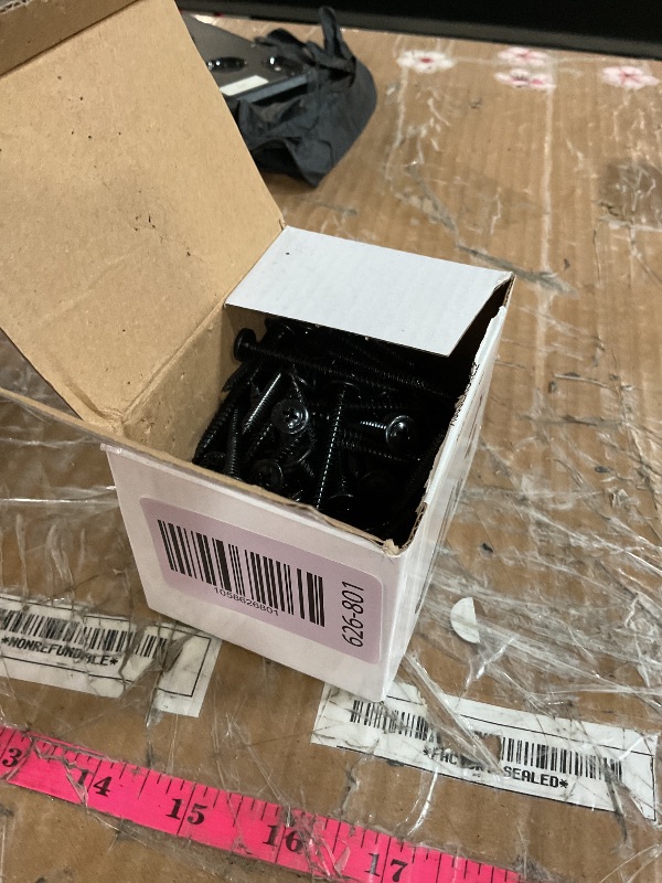 Photo 1 of (100 pcs)#8×2" Black Truss Head Wood Screws Quick Metal Self Tapping Zinc Oxide