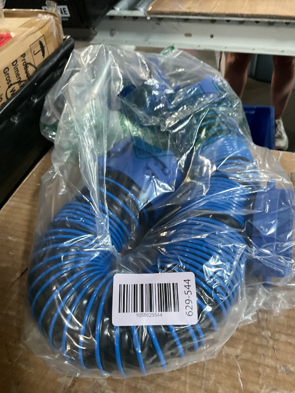 Photo 1 of DUMPMAN RV Sewer Hose 3 Ft, Sewer Hose for RV Camper RV, Sewer Hose Kit with Swivel Fitting - Includes 90 Degree Clear View Sewer Adapter, and 2 Storage Caps