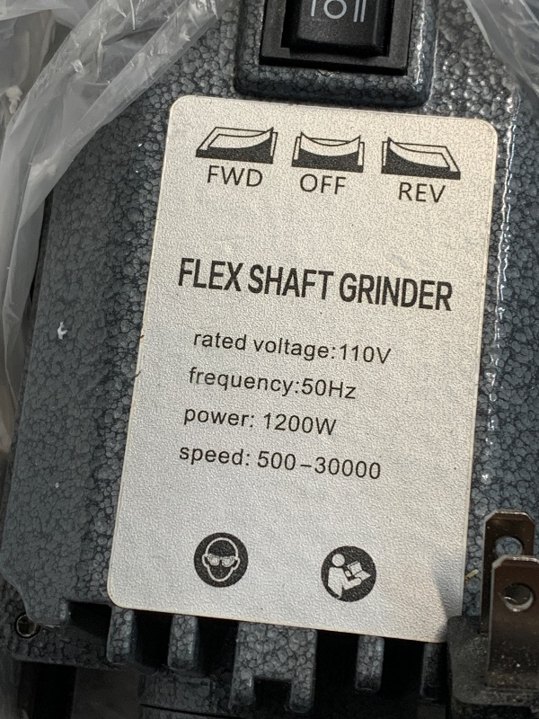 Photo 1 of (see all images) flex shaft grinder 