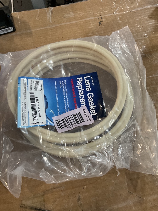 Photo 1 of [2 Pack] Maplefield Light Lens Gasket for Pentair 8 3/8" (79101600Z) - Exact Replacement for IntelliBrite, AmeriLite & Sam AmeriLite Lights for Pools & Spas - Lens Gasket Replacement