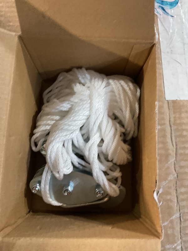 Photo 1 of KITUYOTO Block and Tackle Pulley System 60FT Rope Pulley Hoist Pulley System for Garage Kayak and Deer Hoist with Rope Pulley for Nylon