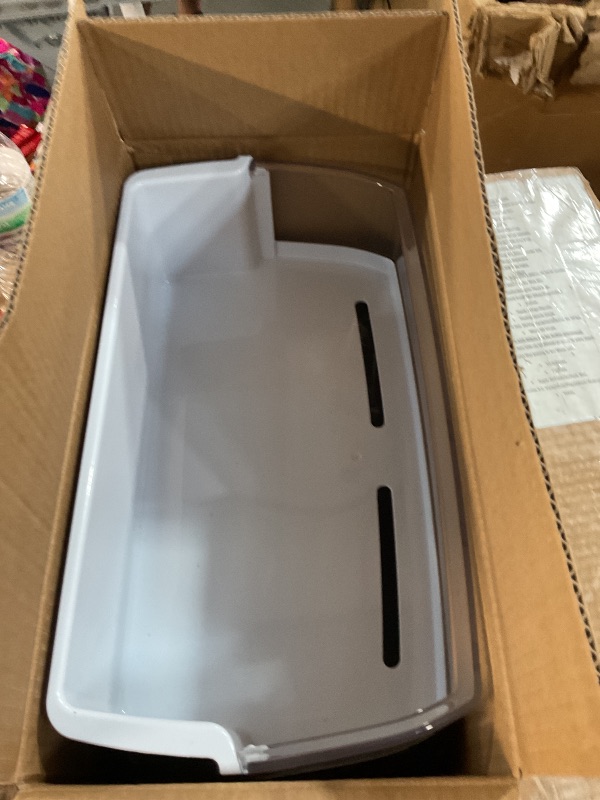 Photo 1 of [2 PACK] AAP73631502 Refrigerator Door Shelf (Right) Replacement PD00005335 2443758 AP4563994 PS2581944 EAP2581944 compatible with LG KENMORE Refrigerator Door Shelves - BY AMI PARTS