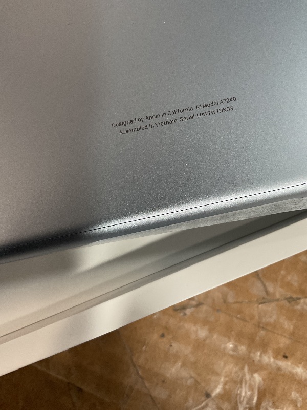 Photo 1 of ***(MISSING POWER CORD)***Apple 2025 MacBook Air 13-inch Laptop with M4 chip: Built for Apple Intelligence, 13.6-inch Liquid Retina Display, 16GB Unified Memory, 256GB SSD Storage, 12MP Center Stage Camera, Touch ID; Sky Blue