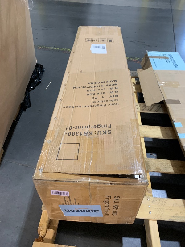 Photo 1 of ***UNABLE TO TEST***KAER 4-5 Gun Safes,Gun Safe for Rifles and Pistols,Shotgun Rifle Safe,Gun Safes for Rifle and Shotguns,Long Gun Cabinets with Fingerprint/Digital Keypad/Removable Shelf for Rifles Safes