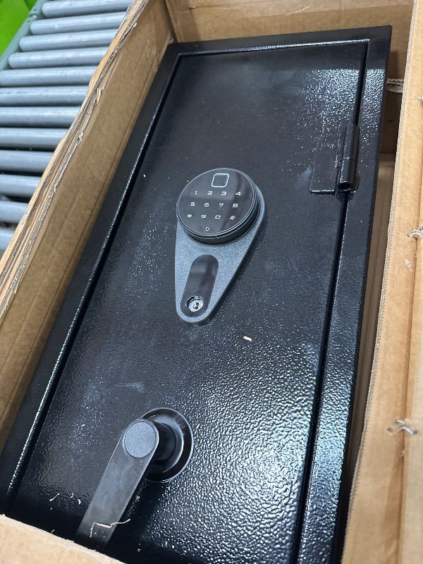 Photo 1 of ***UNABLE TO TEST***KAER 4-5 Gun Safes,Gun Safe for Rifles and Pistols,Shotgun Rifle Safe,Gun Safes for Rifle and Shotguns,Long Gun Cabinets with Fingerprint/Digital Keypad/Removable Shelf for Rifles Safes