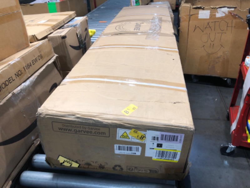 Photo 1 of **box 1 of 2 ONLY** GarveeLife 12x20 Ft Aluminum Pergola, Outdoor Metal Pergola with Adjustable Canopy, Reinforced Frame Outdoor Shelter for Backyard, Garden and Deck - Gray