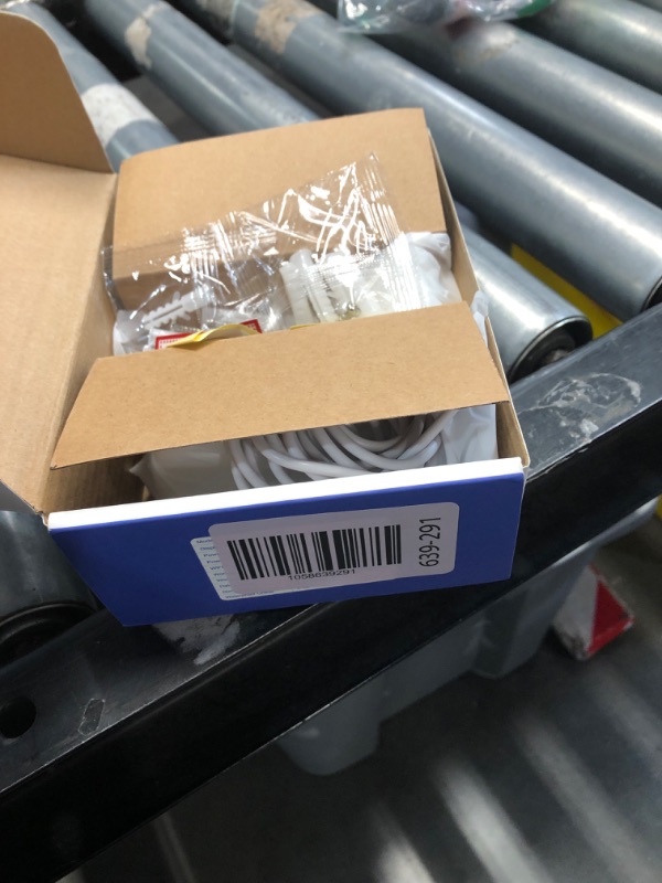 Photo 1 of ***(SEE NOTES)***AOQEE 2K Cameras for Home Security-Outdoor/Indoor Camera for Dog/Cat/Pet/Nanny/Baby, Color Night Vision, White Light, Siren, 24/7 SD Recordings, Works with Alexa/Google Home, C1 (C1-White-2pack-2.4G)