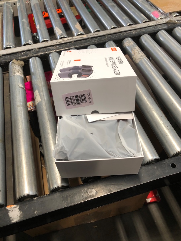 Photo 1 of ***(PARTS ONLY/ NON FUNCTIONAL)***IKEEPFIT Cordless Knee Massager with Heat Vibration for Pain Relief, MAXwarm 4.0[2025 Upgraded] - Electric Heated Knee Brace with 5 Heat Levels and 3 Massage Mode, Gifts for Men Women (Grey, Pair)