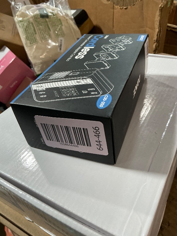 Photo 1 of (USED/FAIR) DOACE 220V to 110V Converter for European Travel - 350W Cordless Voltage Converter US to Europe, Power Converter Adapter Combo with PD Chargers for Hair Straightener Shaver Toothbrush Laptop Phone