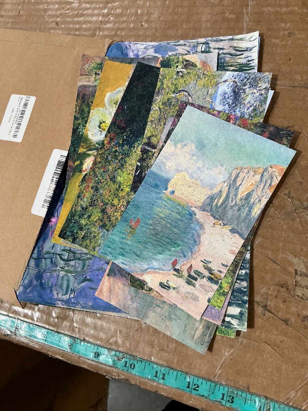 Photo 1 of 
READ DESCRIPTION!!!!!!
KBKBART Claude Monet Eclectic Wall Art, Monet Prints for Wall Decor, Eclectic Home Decor Canvas Impressionist Painting, Monet Water Lilies Exhibition Poster for Room Aesthetic, Classic Monet Gallery Art Prints Maximalist Decor - U