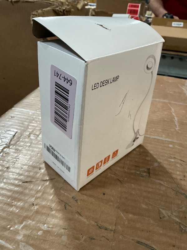 Photo 1 of ***(PARTS ONLY/ NON FUNCTIONAL)***Woputne Desk Clip on Lamp for Reading Home Office, 10 Dimmable Brightness 3 Modes, Clamp Light for Bed Headboard