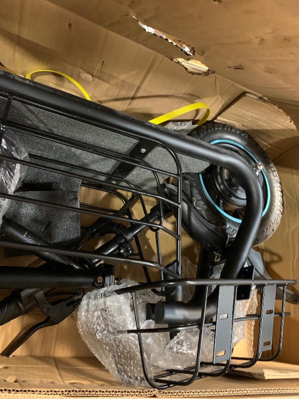 Photo 1 of ***(PARTS ONLY/ NON FUNCTIONAL/ MISSING HARDWARE)***Gyroshoes Electric Scooter with Seat for Adults, 550W Powerful Motor 20-Mile Range, Speed up to 18.6MPH, Ample Storage for Pets & Cargo, C1S-43G