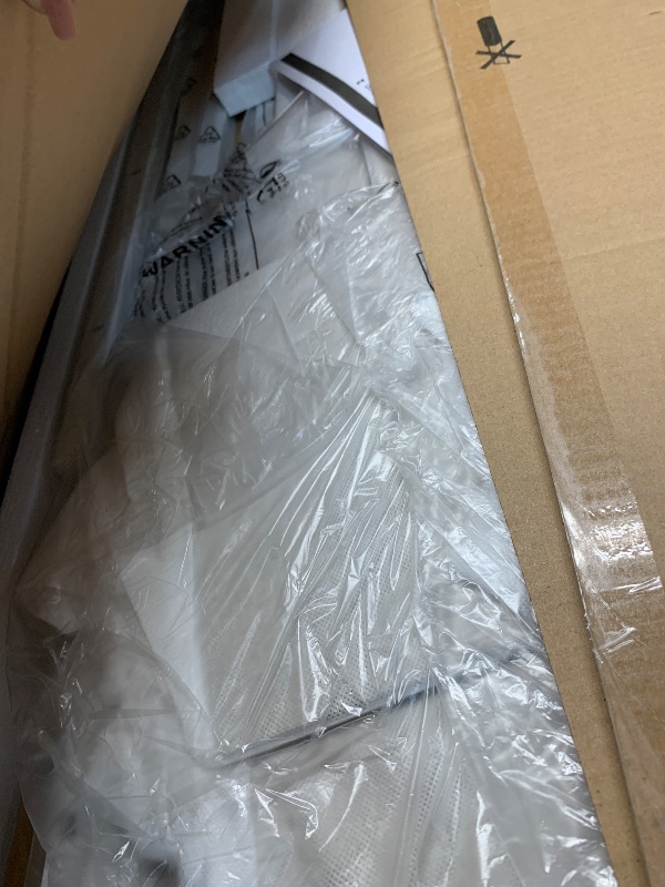 Photo 1 of Lufeiya White Computer Desk with Drawers - 55 Inch Long Study Work Writing Desk for Home Office Bedroom, Reversible Simple Modern Cute PC Desks with Fabric Drawer, White