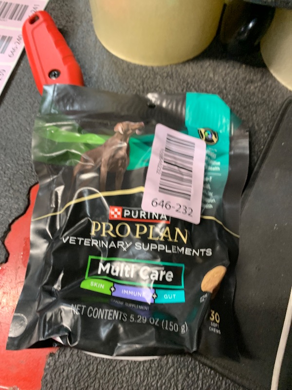 Photo 1 of ***(EXP: 08/25)NONREFUNDABLE***Purina Pro Plan Veterinary Supplements Multi Care Dog Supplements - 30 ct. Pouch