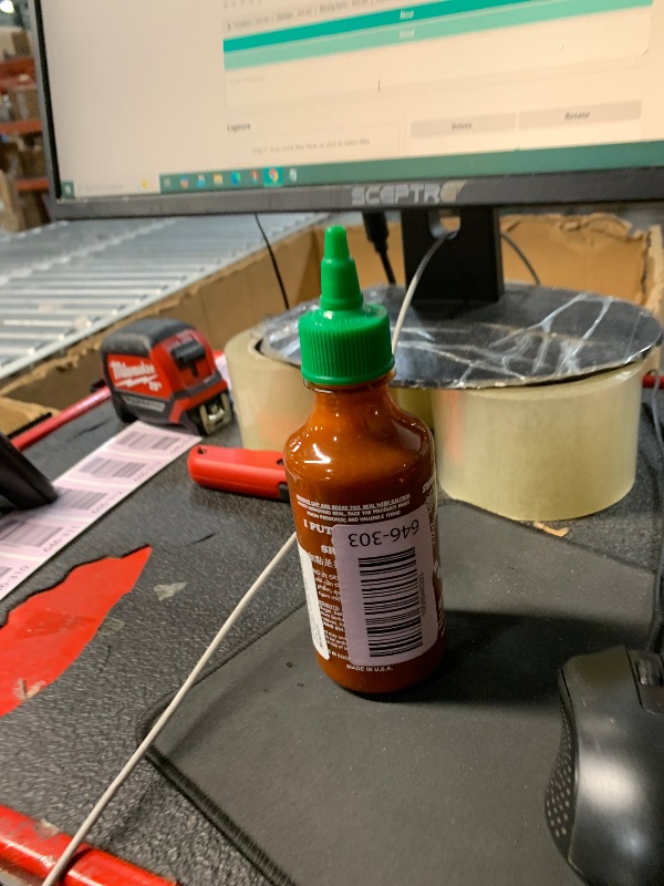 Photo 1 of ***(EXP:08/26 )NONREFUNDABLE***The Original Huy Fong Sriracha, 9 OZ Rooster Sriracha Chili Sauce, Spicy Flavor Hot Sauce W/Chili Pepper, Sriracha Chili Paste for Tacos?Hotdogs, Burgers, Soups, 1-Pack