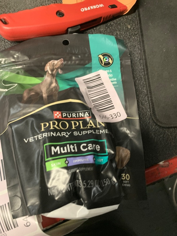 Photo 1 of ***(EXP:08/25 )NONREFUNDABLE***Purina Pro Plan Veterinary Supplements Multi Care Dog Supplements - 30 ct. Pouch