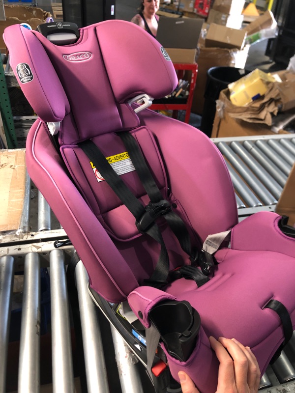 Photo 1 of (USED/FAIR) Graco Slimfit 3-in-1 Convertible Car Seat, Ultra-Space-Saving Design, Sydney, Suitable for Rear and Forward-Facing, Highback Booster Seat with 10-Position Headrest
