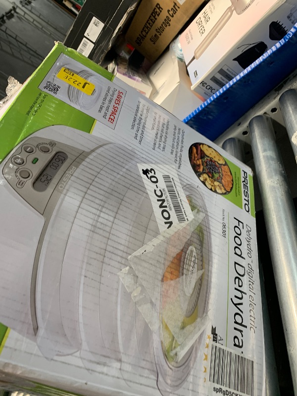 Photo 1 of ***(HEAVILY USED/ MINOR DAMAGE)***Presto 06301 Dehydro Digital Electric Food Dehydrator