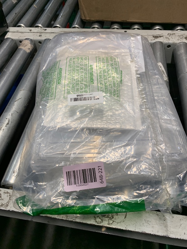 Photo 1 of (UNTESTED) (PARTS) (BAGGED) 2 Pack Football Display Case, KKU Acrylic Clear Football Case Full Size with Magnetic Door, Professional Memorabilia Football Display Boxes Football Holder Dust and UV Protection