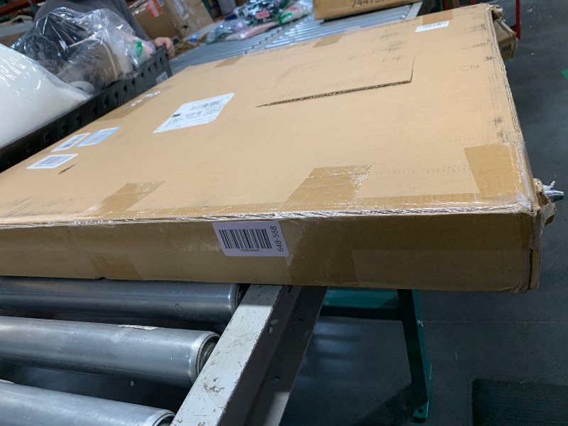 Photo 1 of (UNTESTED) COSEND Extra Wide Baby Gate Tension Indoor Safety Gates Black Metal Large Pressure Mounted Pet Gate Walk Through