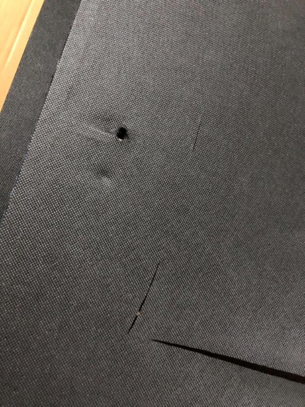Photo 1 of ***DAMAGED - SLASHED WITH BOX CUTTER - INCOMPLETE - SEE PICTURES***
NOVOGRATZ Her Majesty Upholstered Daybed with Trundle, Twin Size Frame, Blue Linen
