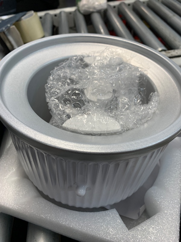 Photo 1 of (used)(damaged pieces) Ice Cream Maker Attachment for KitchenAid Stand Mixer, Compatible with KitchenAid 4.5/5QT/6QT accessories and attachments