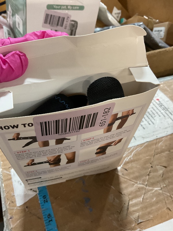 Photo 1 of LETSHAKE Patellar Tendon Support Strap with Side Stabilizers & Patella Gel Pads, Knee Brace for Women Men Meniscus Tear, Knee Pain Relief, Arthritis Pain And Support, Double Patella Bands (Large)