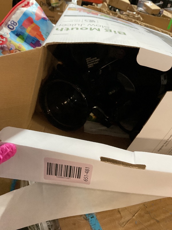 Photo 1 of ***item is broken DOES NOT WORK SOLD FOR PARTS****Juicer Machines, ECOSELF Large Feed Chute for Family Needs, Professional Hands Free Cold Press Juicer For Whole Fruits & Vegetables, Self Feeding for Juice Extractor Machine, Easy to Clean