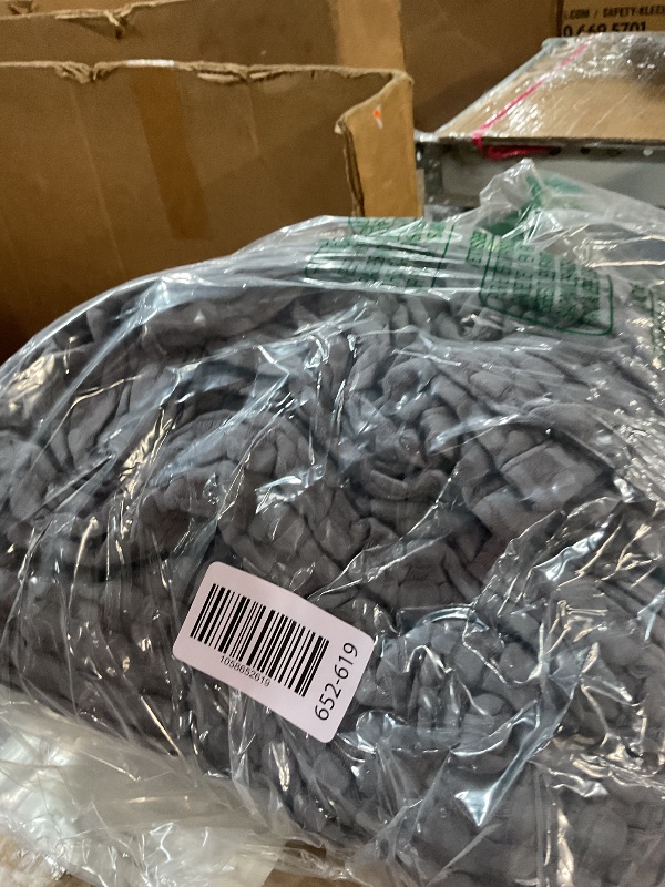 Photo 1 of (USED/FAIR) (BAGGED) Bedsure Cooling Cotton Waffle King Size Blanket - Lightweight Breathable Summer Blanket of Rayon Derived from Bamboo for Hot Sleepers, Luxury Throws for Bed, Couch and Sofa, Dark Grey, 104x90 Inches