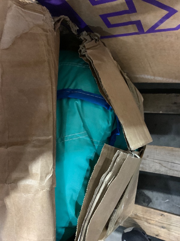 Photo 1 of FBSPORT Inflatable Bounce House Water Slide Park, Double Slide Bouncer Castle with 550W Air Blower, Climbing Wall, Jumping Area, Toss Rings, Basketball, Splash, Bouncy House for Backyard Outdoor