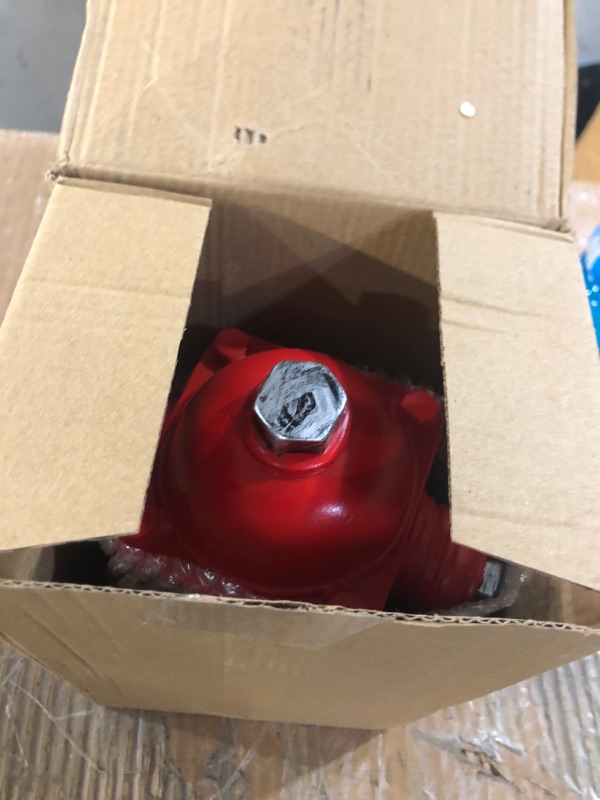 Photo 1 of Potty Training Dog Fire Hydrant, Mini Fire Hydrant for Dogs to Pee On, Resin Puppy Pee Post, Potty Aid for Male Dog Indoor, Apartment, 4.3" W x 9.4" H, Retro Red