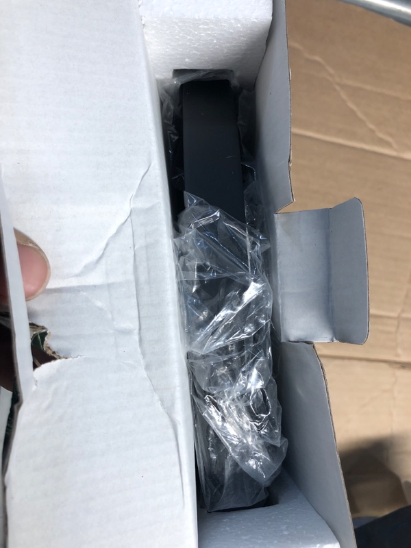 Photo 1 of ***(HEAVILY USED/ MINOR DAMAGE)***Emibele Vanity Tray, Resin Round Tray Decorative Storage Organizer for Bathroom Toilet Tank Bedroom Kitchen Countertop, Jewelry Storage Dresser Tray for Candle,Lotion Bottle,Cosmetics, Matte Black